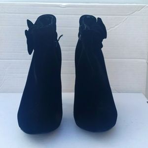 Black Delicacy size 8 bootie.